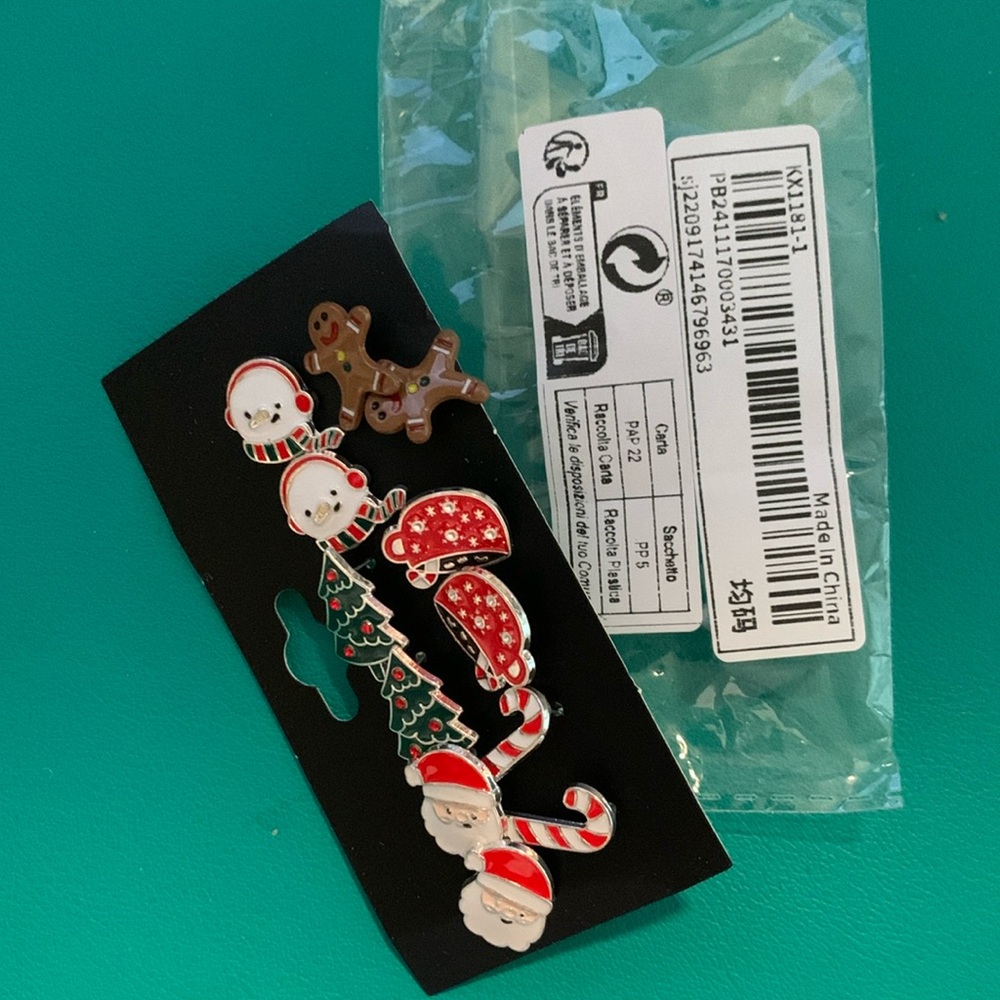 Brand New- Christmas earrings